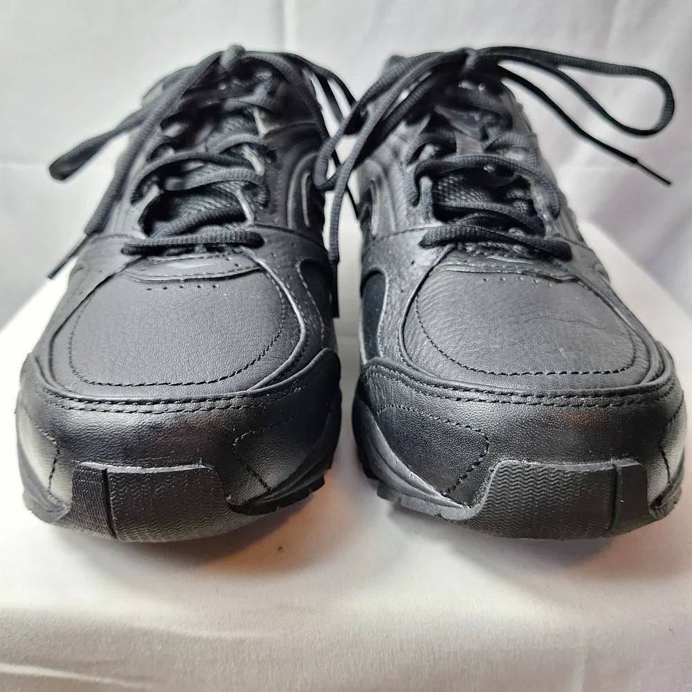SAUCONY ProGrid Integrity ST2 Walking Shoe Women Sz 9.5 (2E) Triple Black Comfy